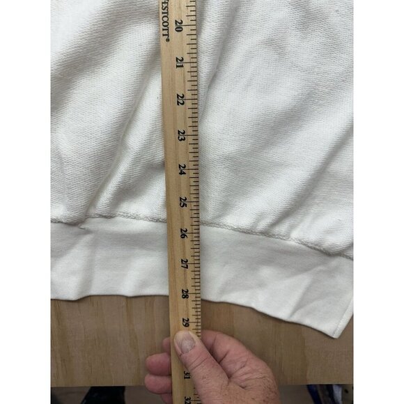 LVL XIII Mens Sleeveless Hoodie XXL White Distressed Raw Style New MSRP $225 - Picture 7 of 9